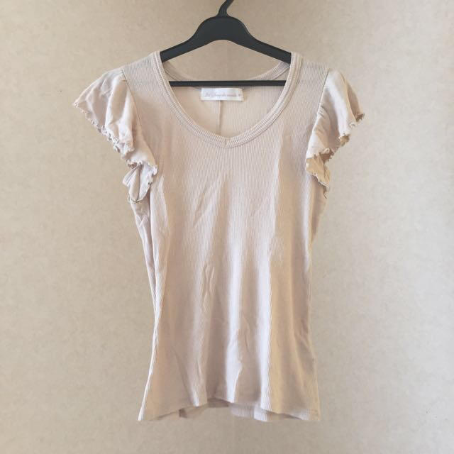 31 Sons de mode(トランテアンソンドゥモード)の値下げ★フリルカットソー レディースのトップス(Tシャツ(半袖/袖なし))の商品写真