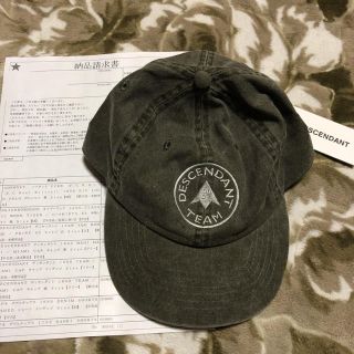 ダブルタップス(W)taps)のDESCENDANT cap キャップ team miami wtaps (キャップ)