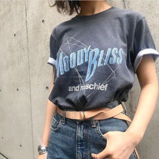 トゥデイフル(TODAYFUL)のTODAYFUL washed print tee(Tシャツ(半袖/袖なし))