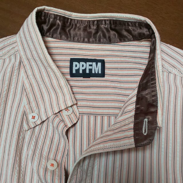 PPFM(ピーピーエフエム)のPPFM  メンズシャツ  L メンズのトップス(シャツ)の商品写真