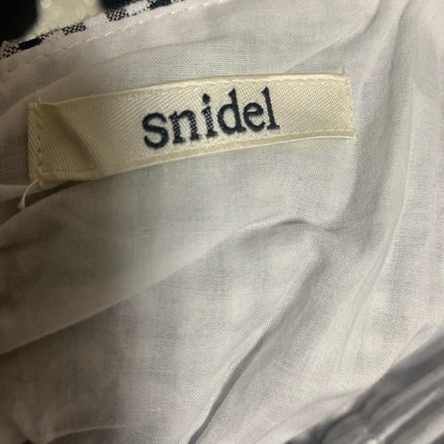 SNIDEL(スナイデル)のsnidel ギンガムチェックワンピース レディースのワンピース(ロングワンピース/マキシワンピース)の商品写真