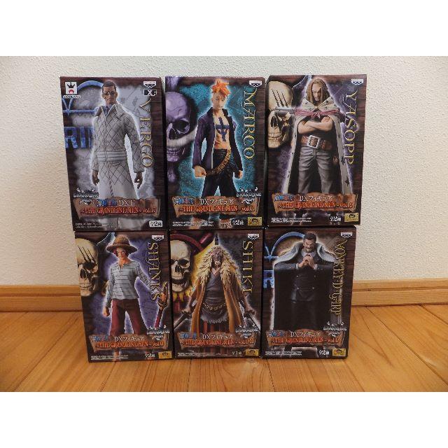 BANPRESTO - ワンピース フィギュア6体セット THE GRANDLINE MEN