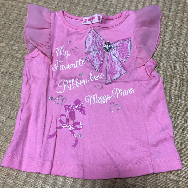 mezzo piano(メゾピアノ)のメゾピアノ90 キッズ/ベビー/マタニティのキッズ服女の子用(90cm~)(Tシャツ/カットソー)の商品写真