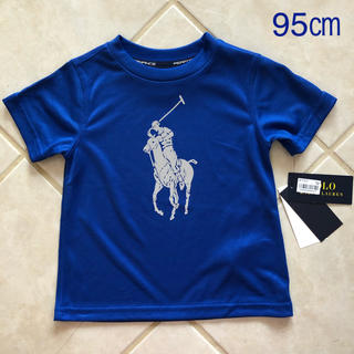 ラルフローレン(Ralph Lauren)のスポーツ パフォーマンス Tシャツ 青 ブルー 95(Tシャツ/カットソー)