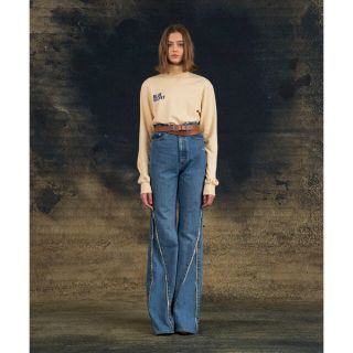 クリスチャンダダ(CHRISTIAN DADA)のクリスチャンダダ フレアデニム 18aw CHRISTIAN DADA 美品(デニム/ジーンズ)