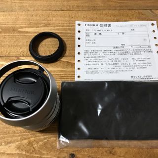 純正フード付き FUJIFILM XF23mm F2 単焦点レンズ ミラーレス-