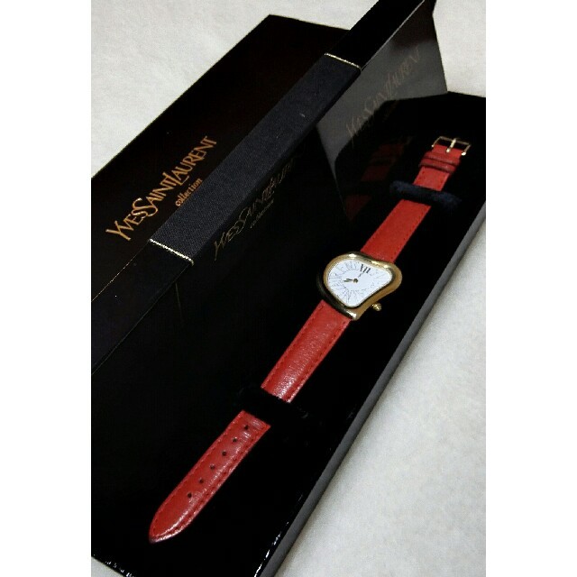 専用325イヴサンローラン時計レディース腕時計　シャンパンゴールド　アンティーク時計ショップHaru