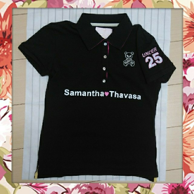 ThavasaSamantha Thavasa　UNDER 25 ♡ポロシャツ
