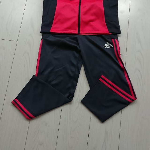 adidas(アディダス)のadidas☆ジャージ上下 キッズ/ベビー/マタニティのキッズ服女の子用(90cm~)(その他)の商品写真