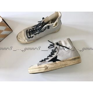 ゴールデングース(GOLDEN GOOSE)のGOLDEN GOOSE ハイカットスニーカー VSTAR1  グレー (スニーカー)