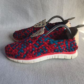 ナイキ(NIKE)のNIKE FREE WOVEN 4.0 633230-630(スニーカー)