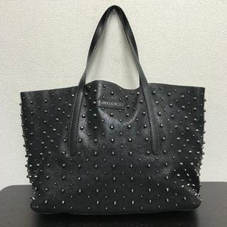 ジミーチュウ(JIMMY CHOO)のジミーチュウ　トートバッグ　ピムリコ　黒　レザー　スタッズ　(トートバッグ)