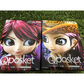 バンプレスト(BANPRESTO)の値下げ‼️✨hide Qposket vol.2&3セット✨(ミュージシャン)