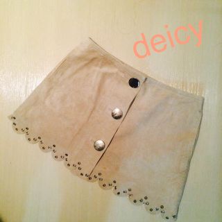 デイシーミー(deicy me)のdeicy me* レザースカート✳︎(ミニスカート)