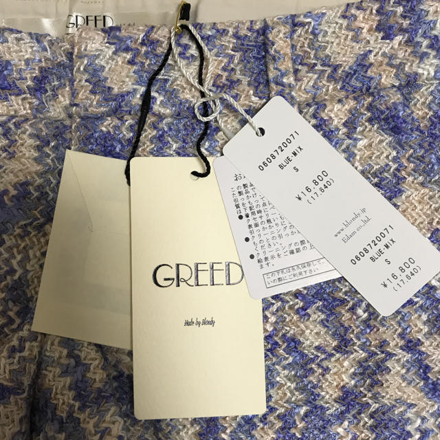 GREED(グリード)のGREEDグリード♡ 新品サマーツイードショートパンツ Sショーパン レディースのパンツ(ショートパンツ)の商品写真