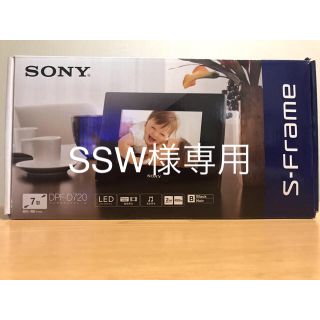 ソニー(SONY)のSONY デジタルフォトフレーム S-Frame ブラック(フォトフレーム)