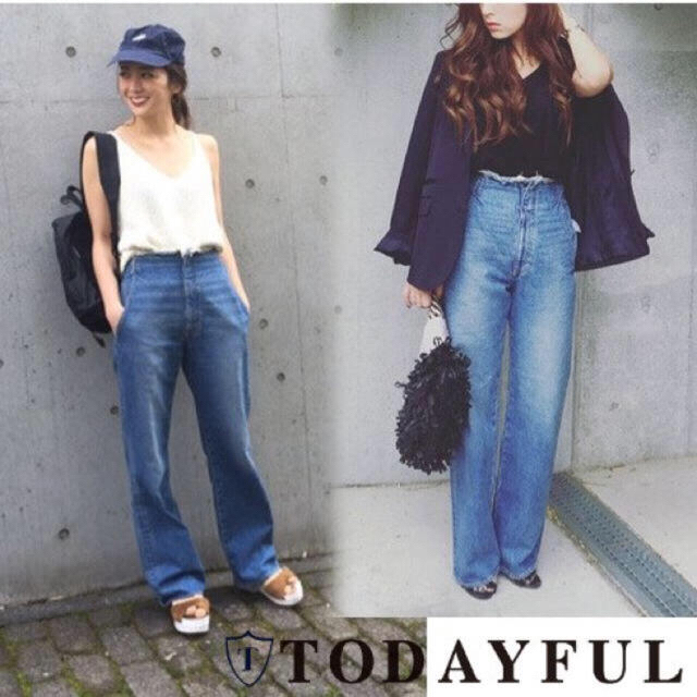 美品★TODAYFUL "Nora's Denim" 23 デニム