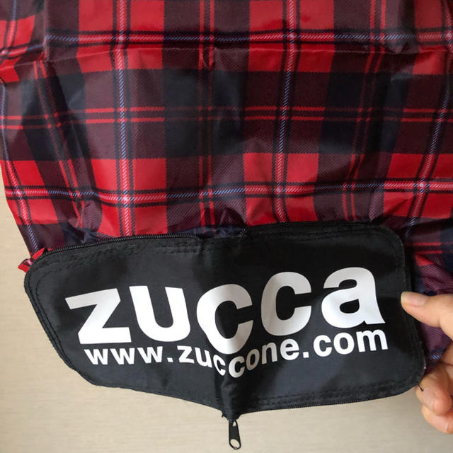 ZUCCa(ズッカ)のズッカ ZUCCA  ポケッタブルバッグ エコバッグ チェック レディースのバッグ(エコバッグ)の商品写真