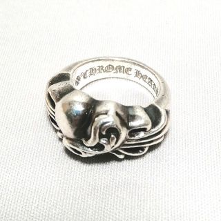 クロムハーツ(Chrome Hearts)のクロムハーツ フローラルクロスハートリング(リング(指輪))