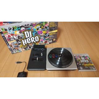 プレイステーション3(PlayStation3)のPS3 DJ HEROセット

動作未確認　ジャンク　送料無料(家庭用ゲームソフト)