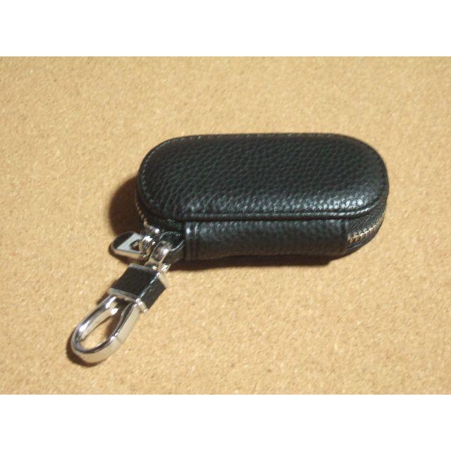 スマートキーケース　スマートキーカバー ラウンドファスナー ブラック メンズのファッション小物(キーケース)の商品写真
