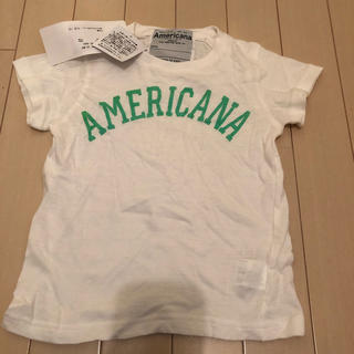 アメリカーナ(AMERICANA)の5月お値下げ アメリカーナ キッズTシャツ 110Americana(Tシャツ/カットソー)