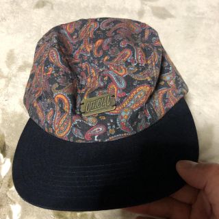 シュプリーム(Supreme)のofficial キャップ cap ムラサキスポーツ ペイズリー エメリカ(キャップ)