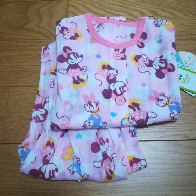 Disney(ディズニー)のディズニーミニーパジャマ キッズ/ベビー/マタニティのキッズ服女の子用(90cm~)(パジャマ)の商品写真