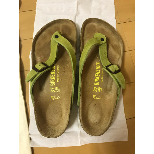 BIRKENSTOCK(ビルケンシュトック)のビルケンシュトック グリーン レディースの靴/シューズ(サンダル)の商品写真