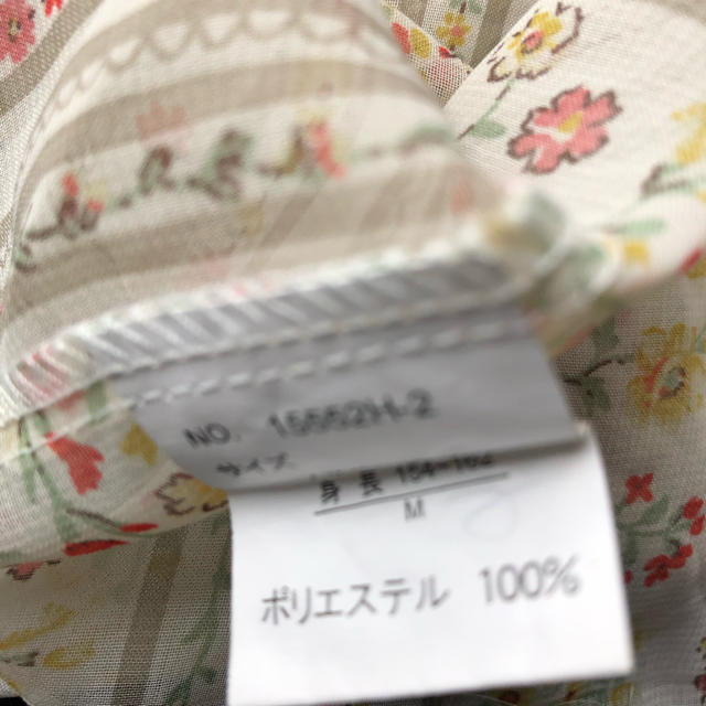 vintage💜小花柄のブラウス💜取り外しリボン付き レディースのトップス(シャツ/ブラウス(長袖/七分))の商品写真