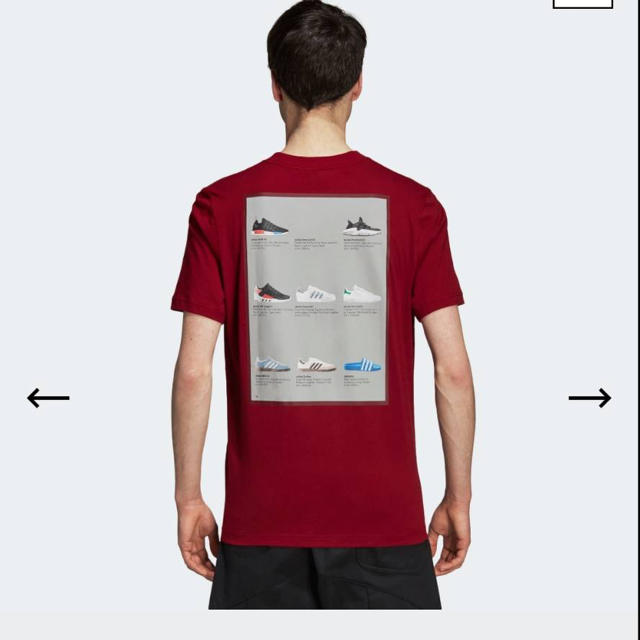 adidas(アディダス)のadidas originals バックプリントメンズＴシャツ メンズのトップス(Tシャツ/カットソー(半袖/袖なし))の商品写真