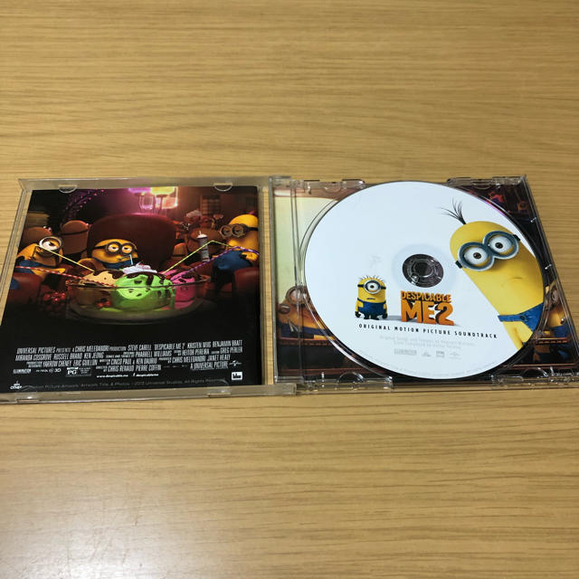 ミニオン(ミニオン)のDESPICABLE ME2  CD  ミニオンズ  サウンドトラック エンタメ/ホビーのCD(映画音楽)の商品写真