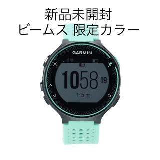 ガーミン(GARMIN)のガーミン235J BEAMS限定 新品未開封 GARMIN×ビームス サックス(腕時計(デジタル))