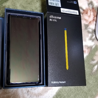 エヌティティドコモ(NTTdocomo)のGalaxy Note 9 SC-01L オーシャンブルー(スマートフォン本体)