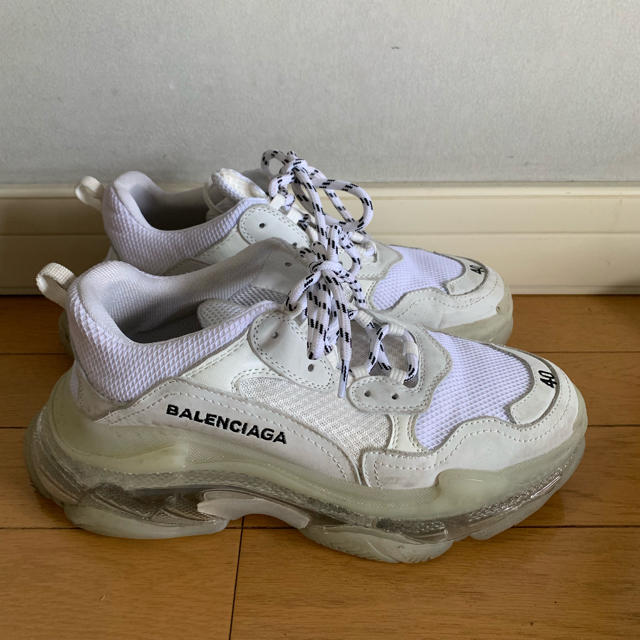 バレンシアガ スニーカー balenciaga 白 メンズの靴/シューズ(スニーカー)の商品写真