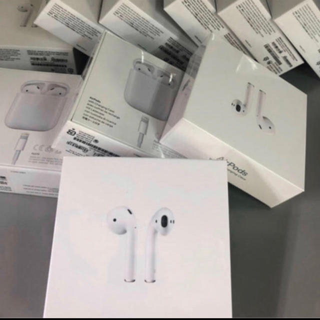オーディオ機器 Apple純正のAirPods第2世代です。 一 番 安い 特売