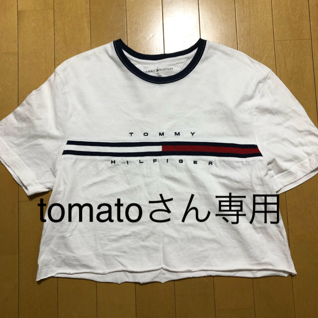 TOMMY(トミー)のTOMMY 切りっぱなしTシャツ レディースのトップス(Tシャツ(半袖/袖なし))の商品写真