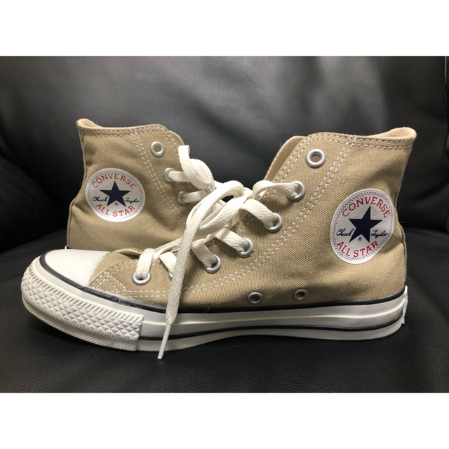 converse ハイカット★ベージュ 1