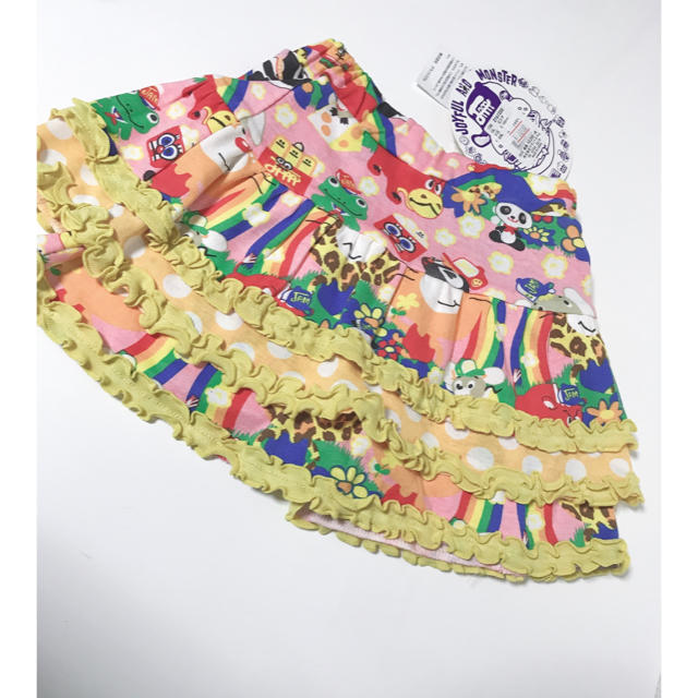 JAM(ジャム)のJAM フリルスカート 100cm キッズ/ベビー/マタニティのキッズ服女の子用(90cm~)(スカート)の商品写真