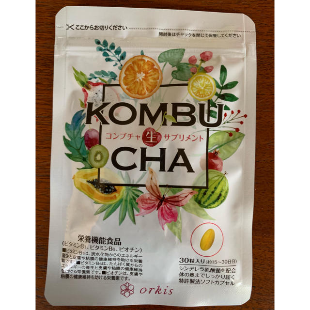 KOMBCHA コンブチャ生サプリメント コスメ/美容のダイエット(ダイエット食品)の商品写真