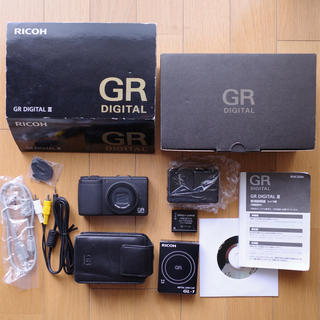 リコー(RICOH)のRICOH リコー GR DIGITAL 3（GRD3）【おまけ付き】(コンパクトデジタルカメラ)