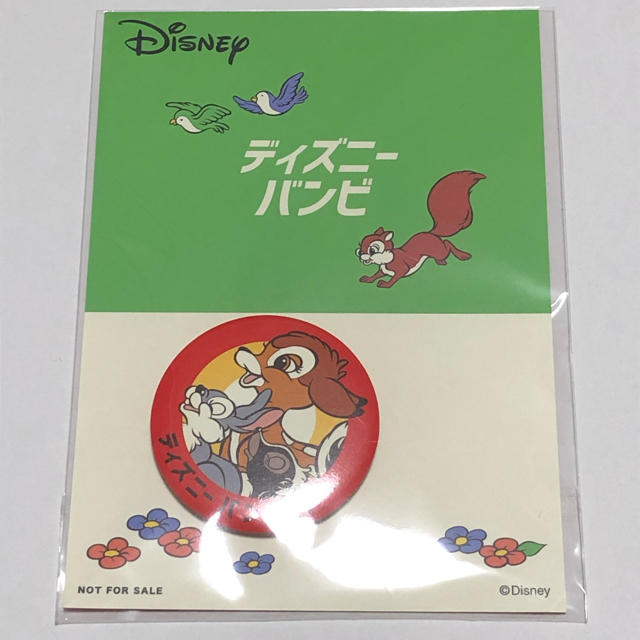 Disney(ディズニー)のディズニー  バンビ  缶バッジ エンタメ/ホビーのアニメグッズ(バッジ/ピンバッジ)の商品写真