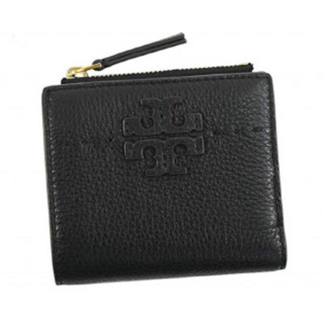 Tory Burch(トリーバーチ)の【新品 未使用】トリーバーチ ♡折り財布　ブラック レディースのファッション小物(財布)の商品写真