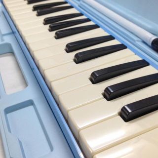 ヤマハ(ヤマハ)のヤマハ YAMAHA PIANICA ピアニカ 32鍵 新品・未開封 ブルー(ハーモニカ/ブルースハープ)