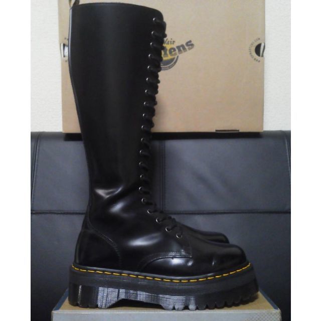 Dr.Martens - 【専用】Dr.Martens BRITAIN UK6 黒 厚底 20ホールの通販