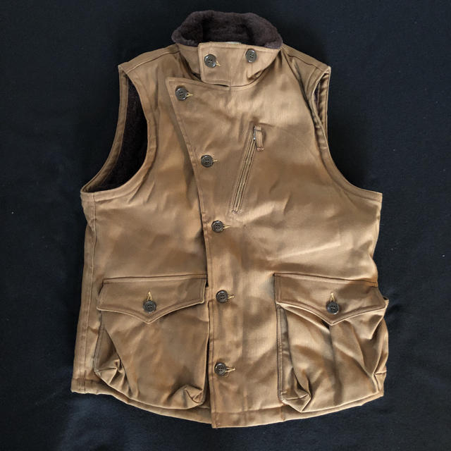 【freewheelers 】Winter Aviator's Vest 40