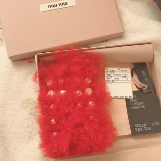 ミュウミュウ(miumiu)のmiumiu iphoneケース(iPhoneケース)