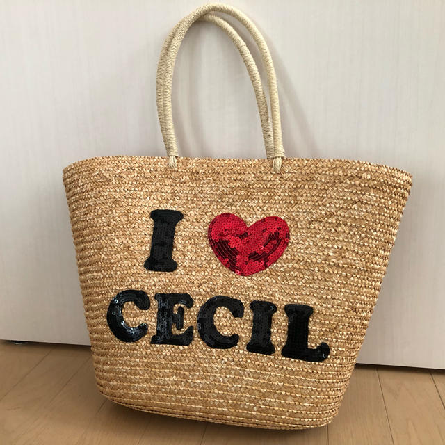 CECIL McBEE(セシルマクビー)のセシルマクビーのカゴバッグ レディースのバッグ(かごバッグ/ストローバッグ)の商品写真