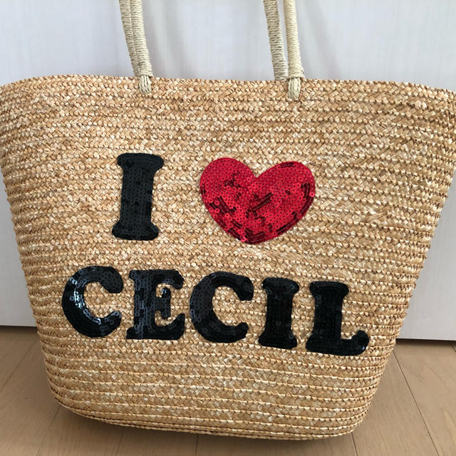 CECIL McBEE(セシルマクビー)のセシルマクビーのカゴバッグ レディースのバッグ(かごバッグ/ストローバッグ)の商品写真