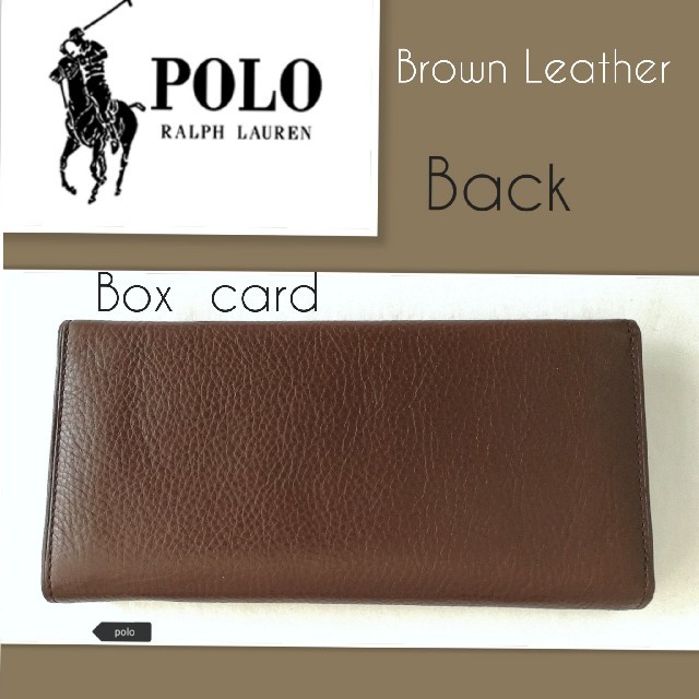 Ralph Lauren(ラルフローレン)の新品 最終セール◼ポロラルフローレン 長財布◼贈り物に最適 国内正規　BOX付き メンズのファッション小物(長財布)の商品写真